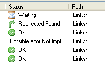 Detect dead links