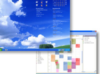 small screenshot of PlainSight Desktop Calendar